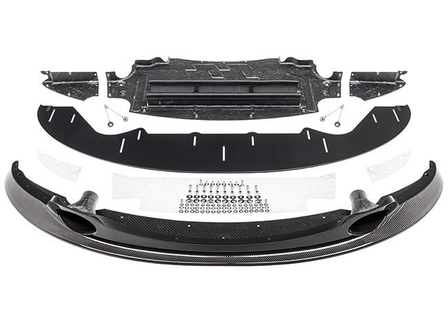 Frontlippe Splitter und Undertray aus Carbon