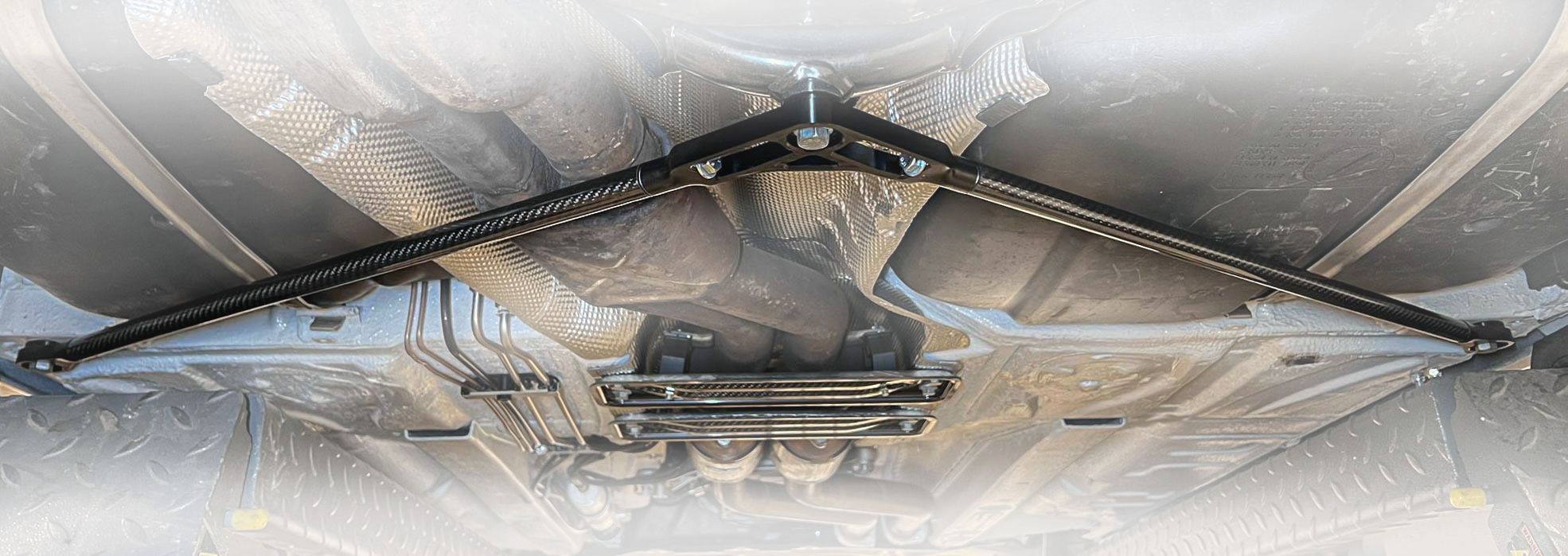 strebe-montiert V-Strebe und Querverbinder montiert